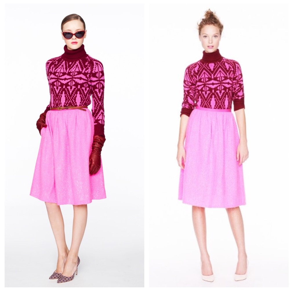 J.Crew Collection Shimmer Skirt